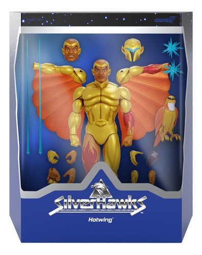 Hotwing (sortílego) Silverhawks Ultimates Super 7 Wave 3