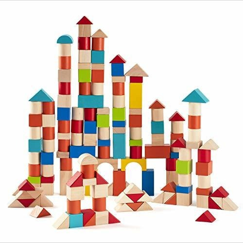 Juguete De Clasificacion Imaginarium 150pcs Wooden Blocks Se