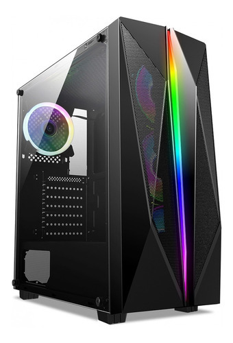 Gabinete Gamer Liketec Killer Rgb 1 Led 1 Fan