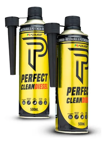 comprar Kit 2 Aditivo Perfect Clean Diesel Koube 500ml Via Tanque 