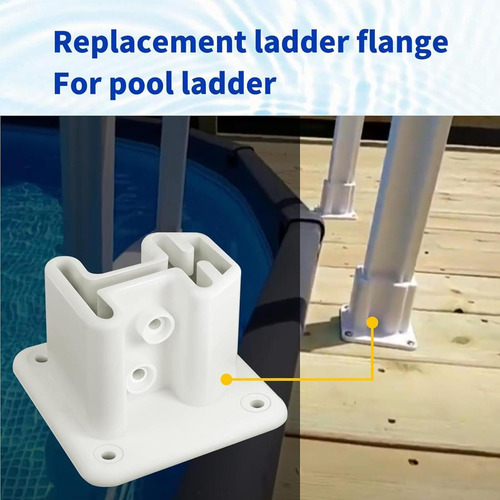 Soporte De Escalera Para Piscina Instalación En Cubierta Bri