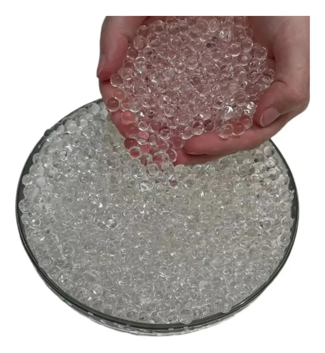 Bolinhas De Gel Arminha Lançador Orbigel Branco Kit 40.000 Unid 7/8mm