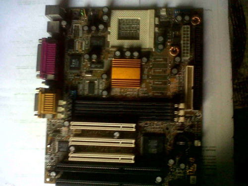 Super 7 Atx Pentium/amd 2isa/3pci C/video Serial/paralelo