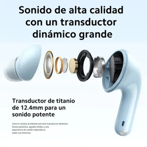 Audifonos Xiaomi Redmi Buds 6 Lite Audio Premium Negro
