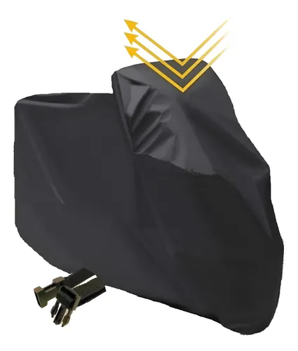 Capa Para Moto Forrada Impermeável Térmica Sol Chuva Lom