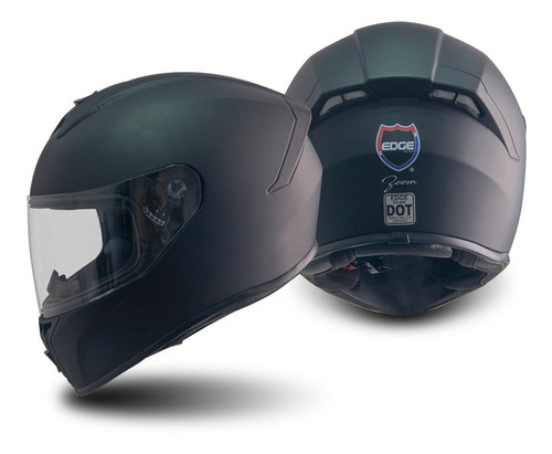 Casco Moto Integral  Edge Zoom Antiniebla Moto Bicicleta