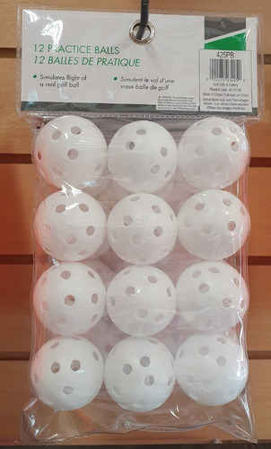 Imagen 2 de 4 de Kaddygolf Accesorio De Golf Pelotas Huecas Indoor Importada