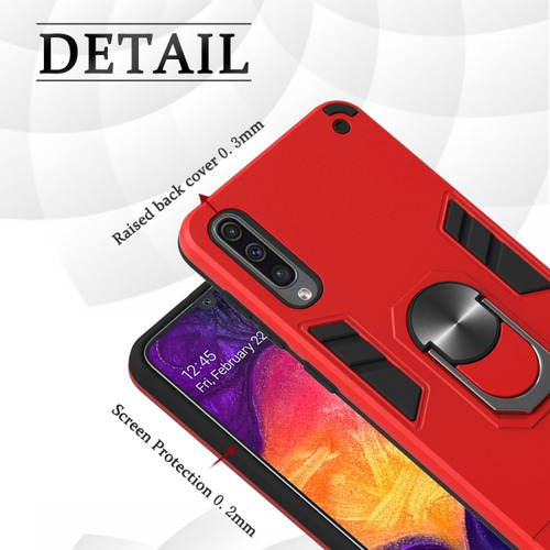 Funda Para Galaxy A50 A50s Y A30s Armor De Uso Rudo Anillo
