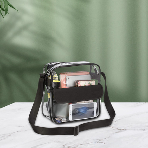 Bolso De Compras Transparente Bolso Con Cremallera Bolso De