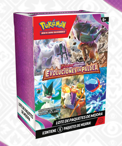 Pokemon Tcg Paldea Evolved Booster Bundle Español