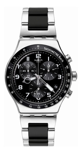 Reloj Swatch Irony Chrono Speed Up Again Yvs441gc Original