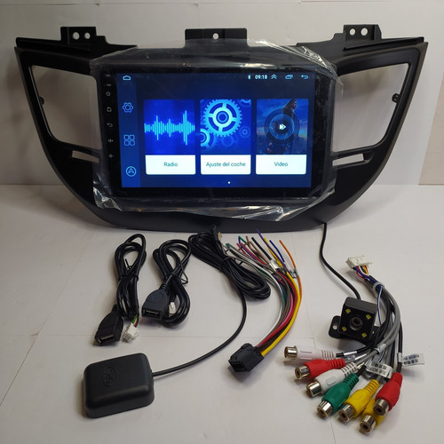 Radio Android Gps 9 Pulgadas Más Bisel Hyundai Tucson 2015