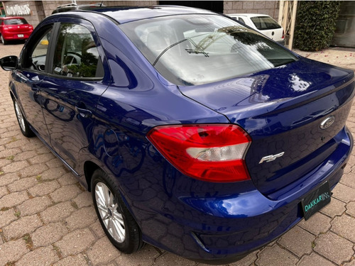Imagen 9 de 15 de Ford Figo Titanium 3 Cilindros 2020 Automático Azul Dakkar