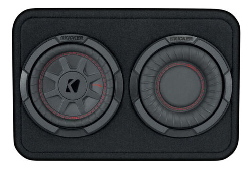 Kicker 48tcwrt672 Comprt 6.75 300w Slim Car Subwoofer+s Ccc