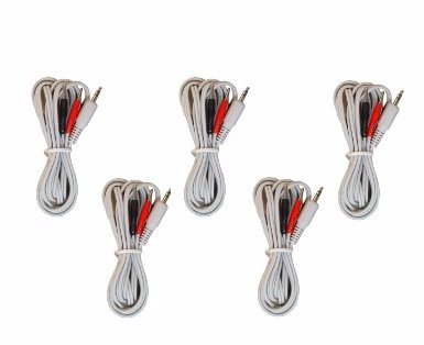 Imagen 2 de 10 de Electrodos Cable Electroestimulador Cec X 1 Unidad