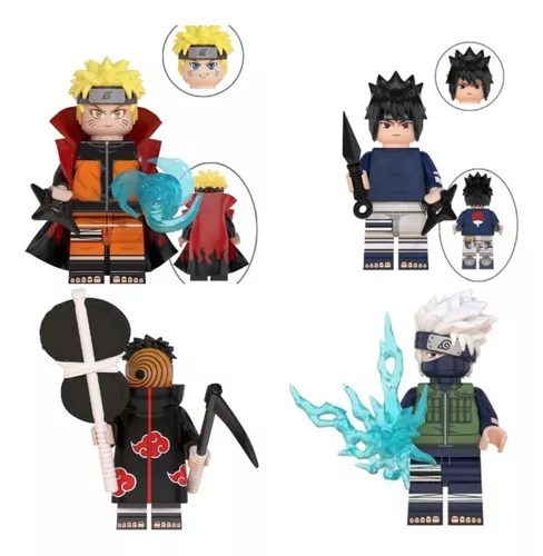 KIT/COLEÇÃO COM 12 PERSONAGENS DO ANIME NARUTO