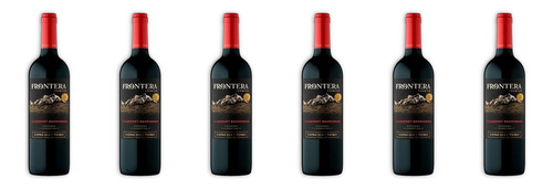 Vino Tinto Frontera Premium Cabernet Sauvignon 750ml X6u