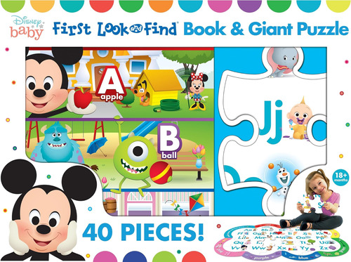 Libro: Disney Baby Mickey Mouse, Minnie, Princess,