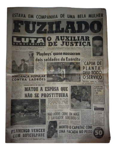 Jornal Luta Democracia N°3.209 Julho 1964*