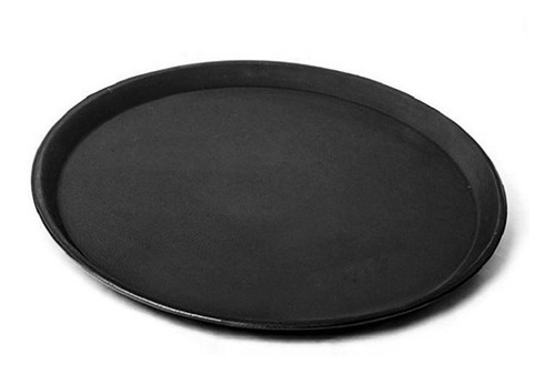 Bandeja De Mozo Antideslizante Reforzado Negro 35 Cm X1 Uni