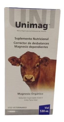 Unimag Vitaminas Toros 530ml Veterinaria