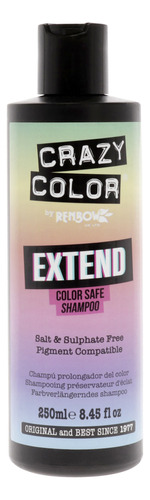 Champú Crazy Color Extend Color Safe 250 Ml Para Mujer