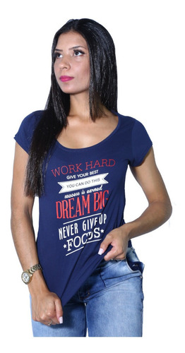 Camiseta Heide Ribeiro Work Hard