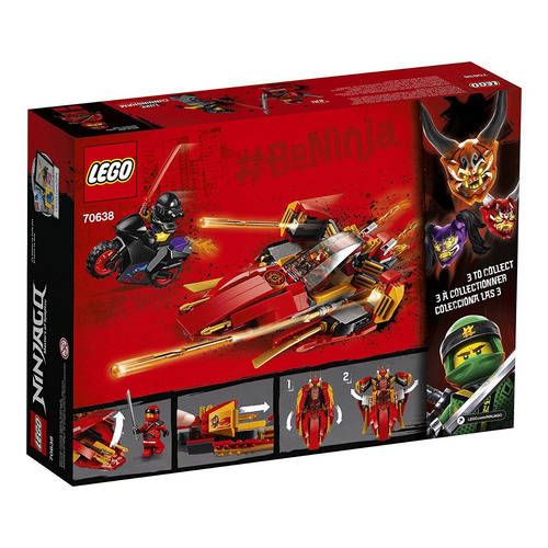 Lego Ninjago Katana V11 Kit 70638 Edificio (257 Piezas)