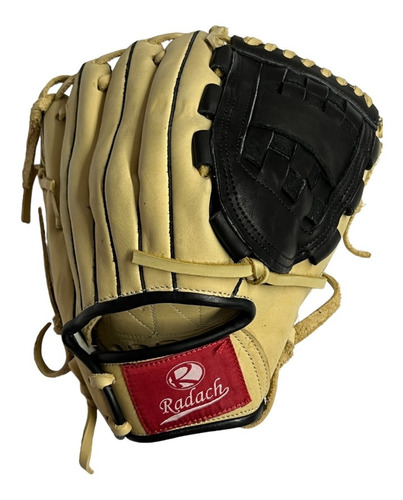 Guante De Beisbol Radach Pro Cuadro Pitcher 12in Bone Black