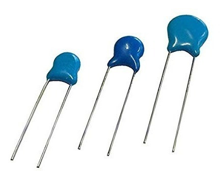 50 Peças -  Capacitor Cerâmico 2k2 X 1kv (1000v) Passo 5mm A Granel