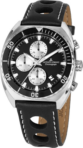 Reloj Jacques Lemans Hombre 1-2041a Negro