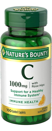 Vitamina C Con Rosa Mosqueta 1000mg Tabletas Para 3 Meses Sabor Sin sabor