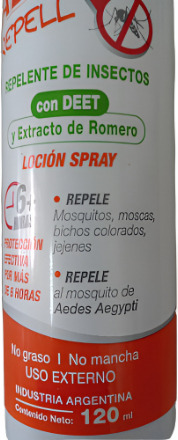 Repelente Adybiol Con Deet Y Extracto De Romero