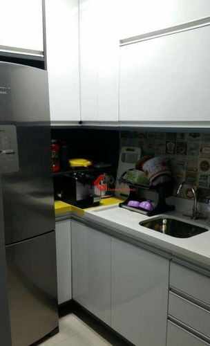 Apartamento Com 2 Dormitórios À Venda, 46 M² Por R$ 290.000,00 - Jardim Nova Petrópolis - São Bernardo Do Campo/sp - Ap2342