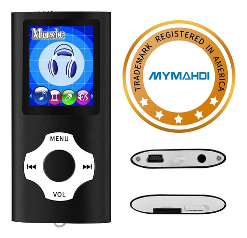 Mymahdi Admite Tarjetas Tf, Delgado, 1.8 Lcd, Reproductor Mp