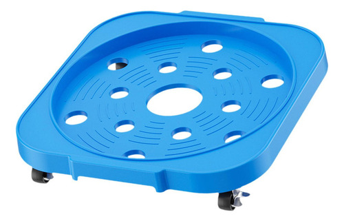 . Soporte Móvil For Tanques De Gas Con Base Resistente Azul
