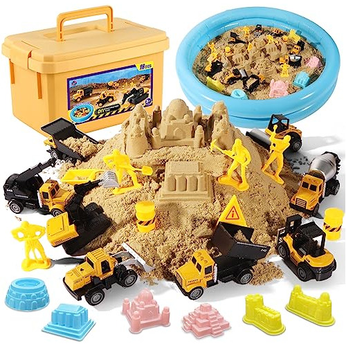 Kit De Construcción Arena, 2.2 Lbs De Arena Mágica, 8...