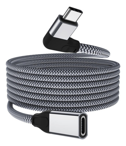 Cable De Extensión Usb C En Ángulo Recto De Itramax De 3.3 P