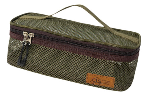 Bolsa Organizadora De Viaje Para Utensilios Verde Profundo