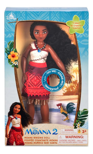 Moana 2 Muñeca Que Canta Princesas Disney