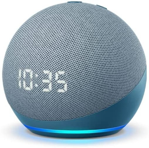 Alexa Echo Dot 5ta Gen C/reloj Parlante Asistente Voz Smart 