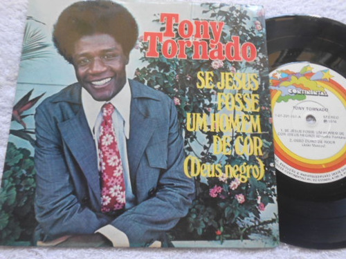 Tony Tornado Deus Negro Compacto Com Capa 1976 Ver Descrição