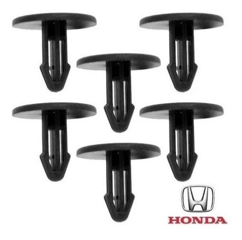 6 Presilha Acabamento Do Paralama Honda New Civic Accord Crv