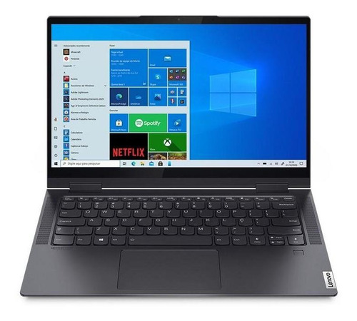 Imagem 5 de 8 de Notebook Lenovo Yoga 7i I7 8gb 256ssd Fhd Wva Multitouch W10
