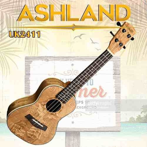 Ukelele De Estudio Concierto Ashland Uk2411 Rosewood