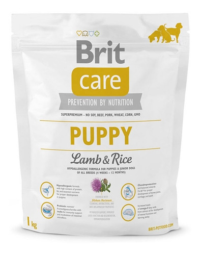 Alimento Para Perro Brit Care Puppy Lamb & Rice 1 Kg