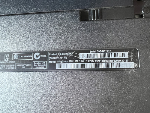 Notebook Hp 435 Desarme (Usado)