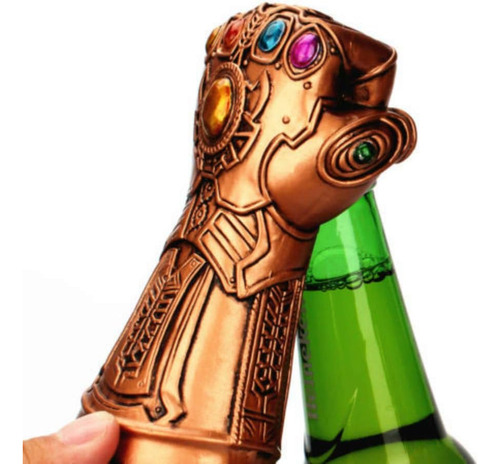 Guantes Creative Infinite War Thanos Fist Cerreador Botellas