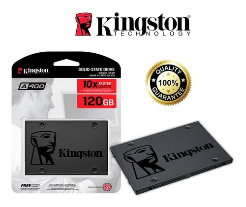 Imagen 3 de 5 de Disco Solido 120gb Kingston A400 Ssd 2.5 Notebook Pc