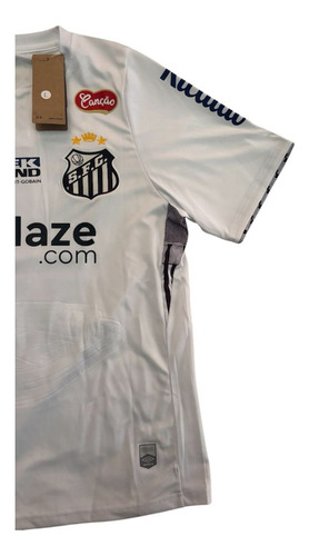 Jersey Santos De Brasil Neymar Jr 2025 Local Blanco Playera